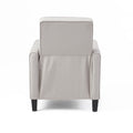 Grey Linen Push Back Chair For Elegant Home D Cor Grey Fabric