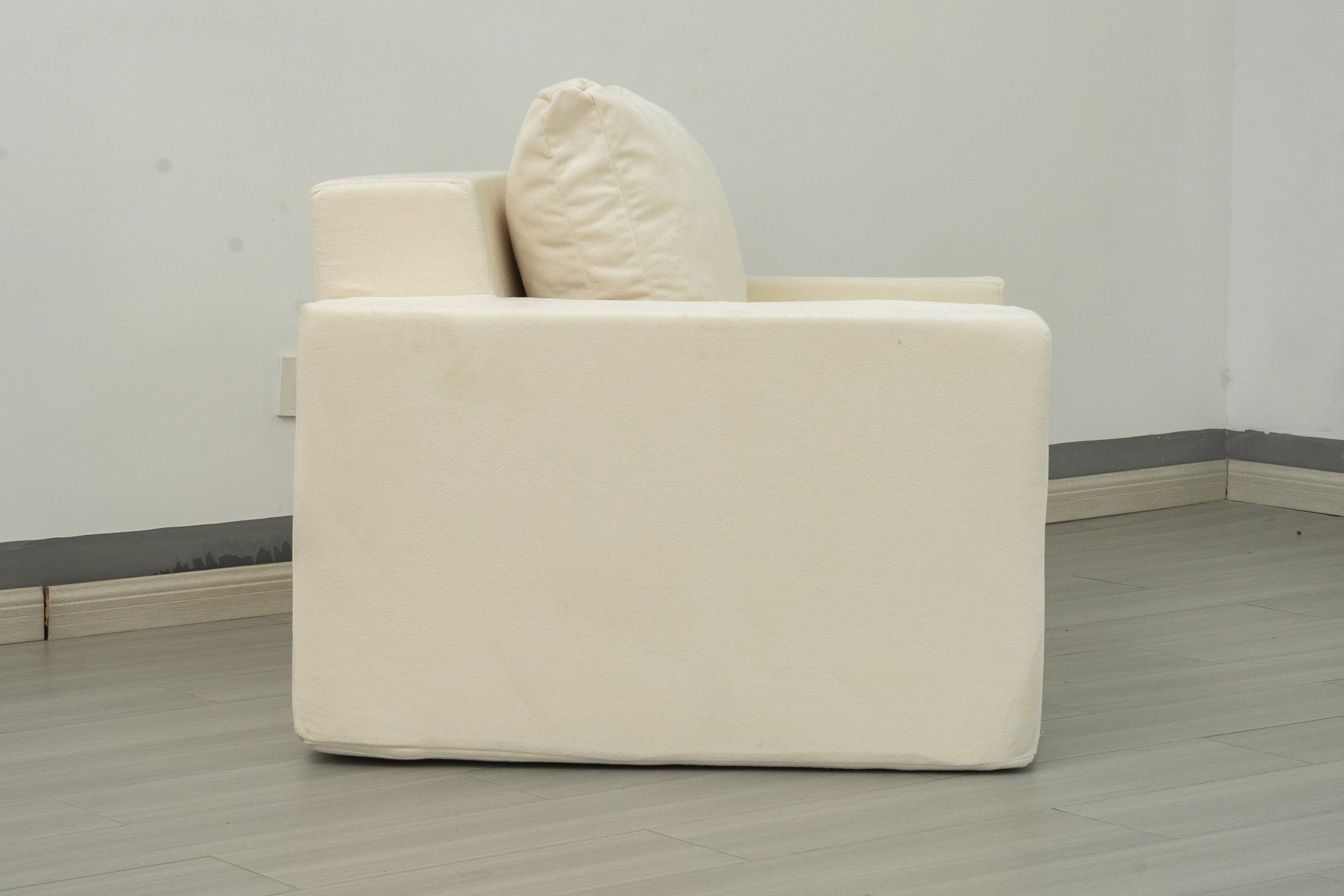 Video Sofa In A Box Foam Sofa Couch With Pillow, Bean Bag Chairs For Adults Stuffed High Density Foam, Large Bean Bag Sofa For Living Room Bedroom Gaming Room Ameican White Oak Primary Living Space Medium Soft Medium Duty American Design,European Square