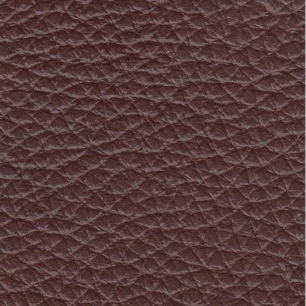 Dillon Leather Ottoman Raisin Genuine Leather Brown Memory Foam Genuine Leather