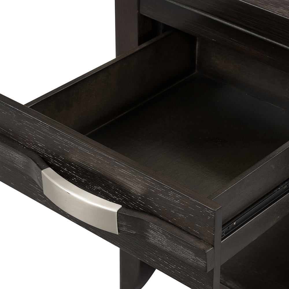 24X20X25" End Table Brown Mdf