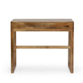 Desk Natural Solid Wood Mdf