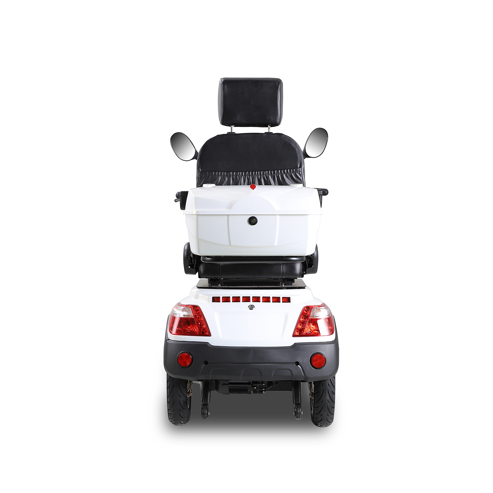 Xl3D4L Electric Mobility Recreational Travel Scooter For Adults,Mobility Scooters For Seniors, 4 Wheel Powered Mobility Scooters White Abs Pc Abs Pc