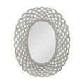 Mdf Carved Mirror Grey Mdf Glass