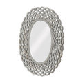 Mdf Carved Mirror Grey Mdf Glass