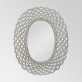 Mdf Carved Mirror Grey Mdf Glass