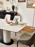 Dining Chair Modern Pu Leather Dining Room Chair With Sturdy Metal Legs, Upholstered Seat Dinner Chairs Accent Side Chairs For Indoor Kitchen Living Room Black And White, Set Of 2 Brown,Ivory Sponge Pu Leather