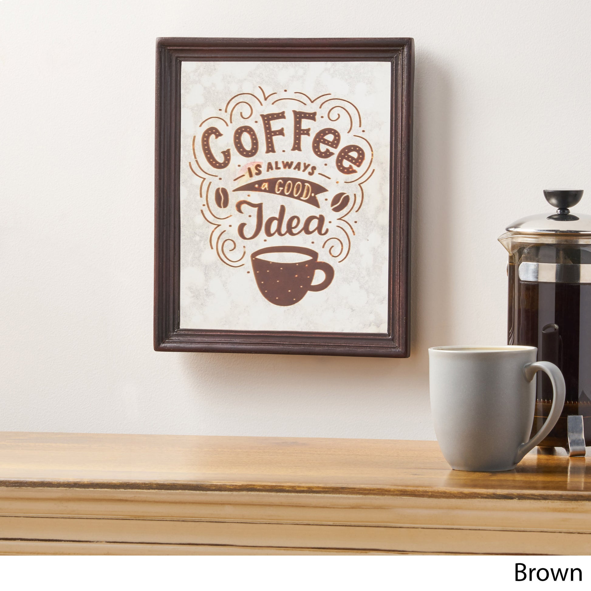 Coffee Transfer Wall D Cor Idea Wood Wood