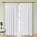 Newport Cotton Lining Window Curtains For Bedroom, Linen Curtains For Living Room, 108 Inches Long Curtains For Living Room, Soft White Soft White Linen