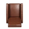 Recliner Light Brown Pu