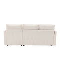 United Modular Sectional Sofa L Shaped Modular Couch With Reversible Chaise Modular Sofa Sectional Couch With Storage Seats Beige Velvet 3 Seat