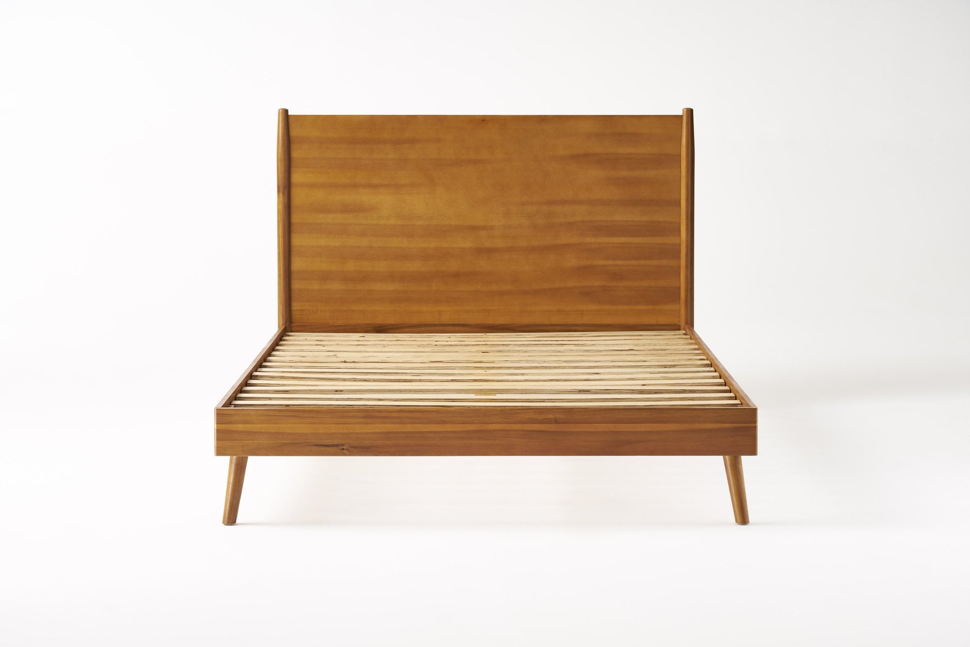 King Bed Natural Acacia Wood