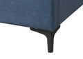 Upholstered Blue Queen Bed Blue Upholstered