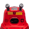 12V Kids Ride On Bumper Car W Parents Control,Rotate 360 Degrees,Two Handed Switch For Direction Control,Bumper Strip,Light Belt,Mp3 Music,Bluetooth,Provide A Speed Of 0.75Mph For Kids Of 2 5 Red 50