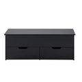 Lift Top Coffee Table With Storage Center Tables Hidden Compartment & 2 Drawers, Sofa Table For Living Room Black Particle Board Mdf