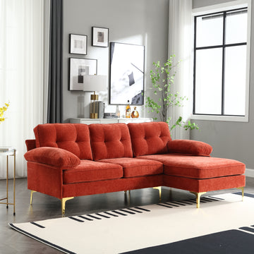 L1007 Red Red Plywood 2 Seat