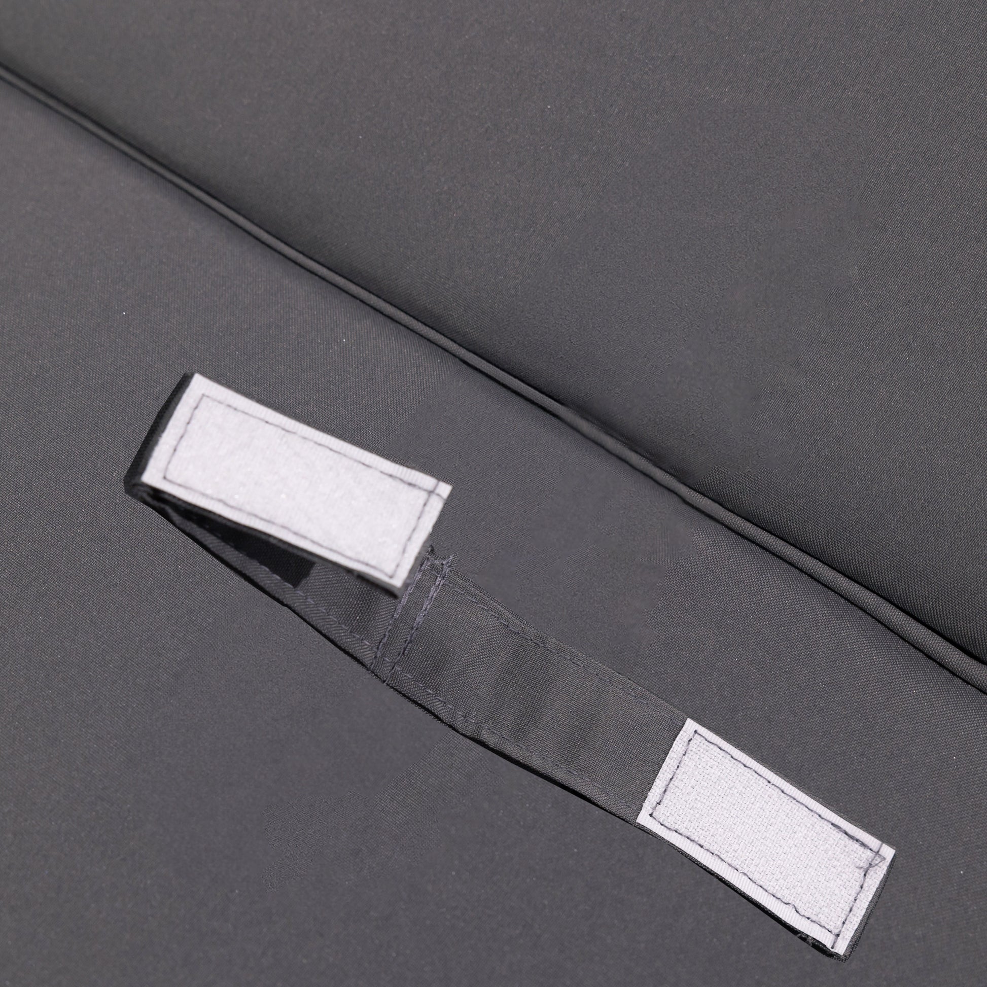 Gray Broadway Ian Chaise Lounge Cushion Triple Folds Gray Waterproof Fabric