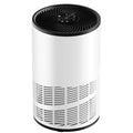 Portable Air Purifiers With Air Quality Monitor For Home Bedroom Large Room Covers Up To 1200Ft , 360 Outlet Air Cleaner, 25Db Sleep Mode White Plastic