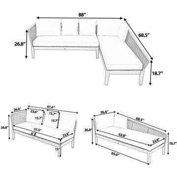 Wf318741Aab Grey Black Metal & Wood