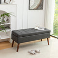 Storage Bench With Storage Bench For Bedroom End Of Bed Bench Foot Of Bed Bench Entryway Bench Storage Ottoman Bench 43.3