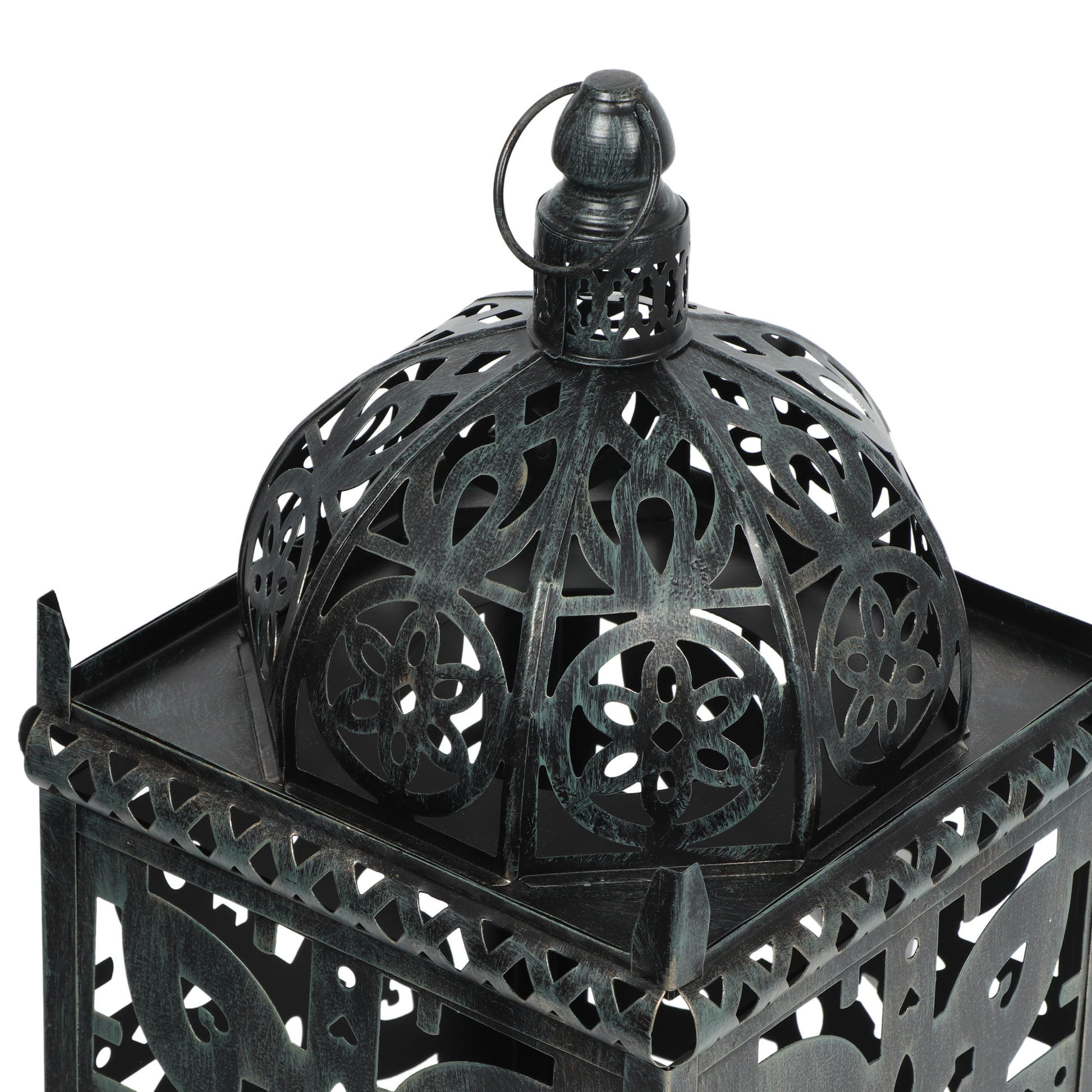 Lantern Large Black Iron