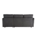 United Modular Sectional Sofa L Shaped Modular Couch With Reversible Chaise Modular Sofa Sectional Couch With Storage Seats Dark Grey Velvet 4 Seat