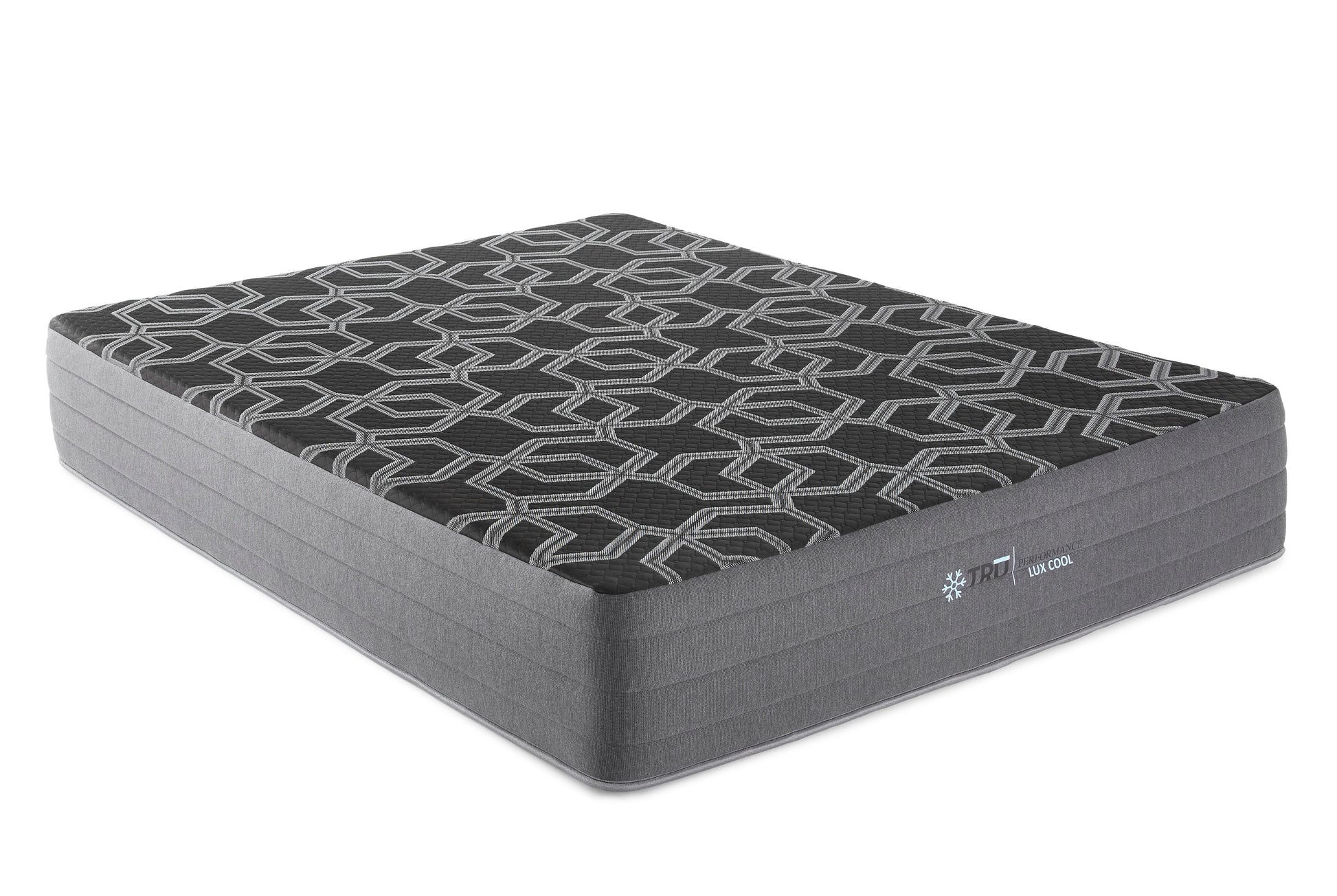 10" Smooth Top Foam, Lux Firm, Full Mattress Black Foam Full
