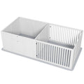 Pawhut Whelping Box For Dogs, Dog Whelping Box With Waterproof Pee Pad & Adjustable Door For Small, Medium & Large Breed Dogs, 65
