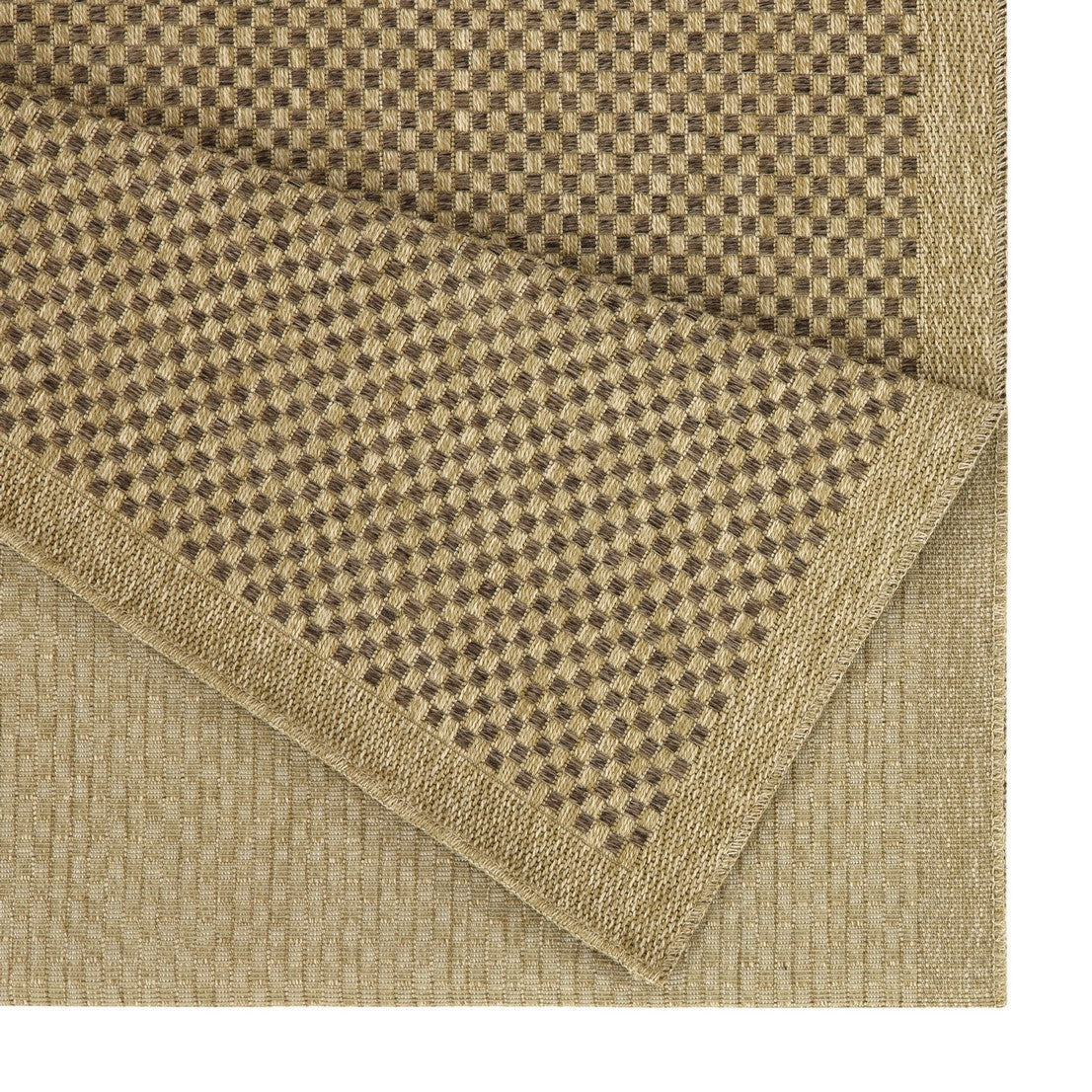 Earth Gc Ntl1005 Jute Mocha 5 Ft. 3 In. X 7 Ft. 3 In. Indoor Outdoor Area Rug Natural & Light Brown Polyester Polypropylene