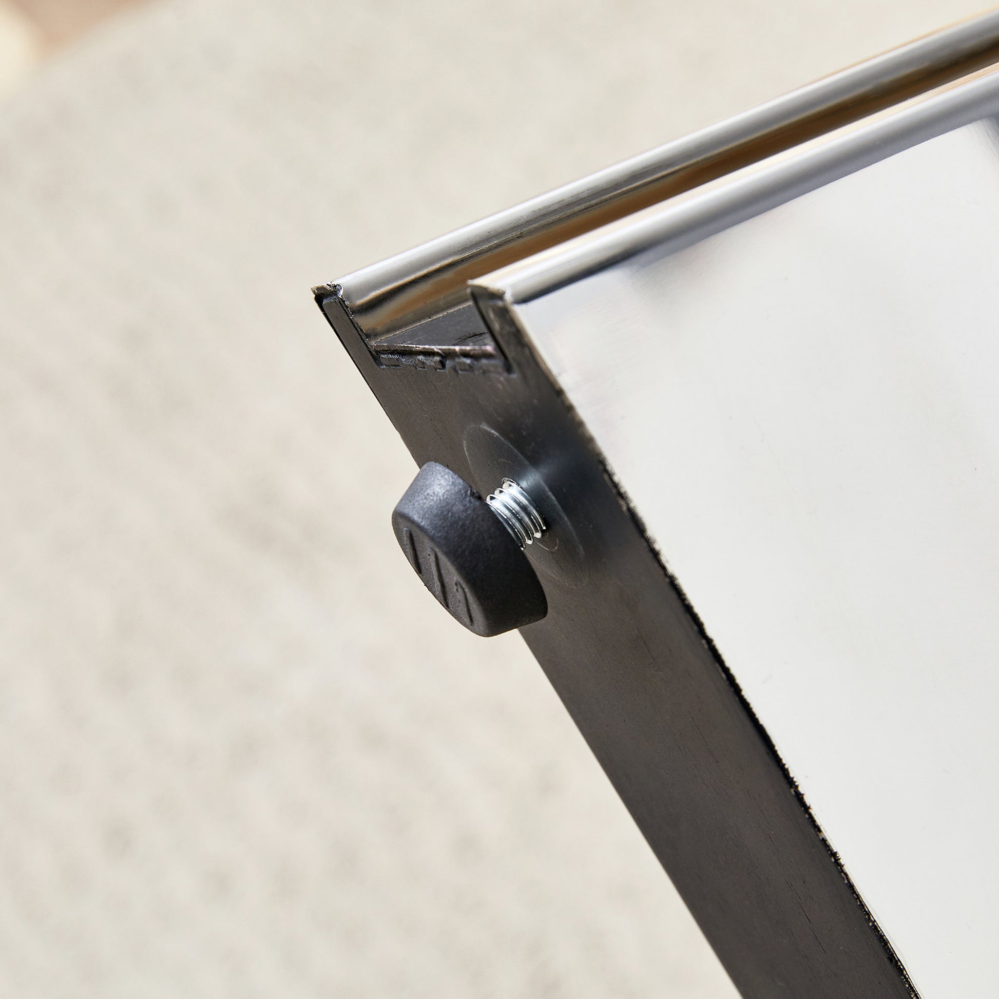 Table And Chair Set.63"X31.5X30" Black Marble Patterned Slabs Tabletop With Stainless Steel Butterfly Legs.Paried With 4 Light Gray High Quality Pu Chairs With Silver Metal Legs. Light Gray,Silver