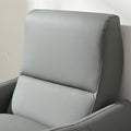 Power Recliner Chair, Wall Hugger Recliner,Zero Wall Recliners,Small Power Recliner For Living Room,Electric Recliner For Small Space,Reclining Sofa For Bedroom Blue Gray Light Brown Wood Primary