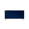 Fx P85 2S Bu 2 Seats Sofa Blue Velvet 2 Seat