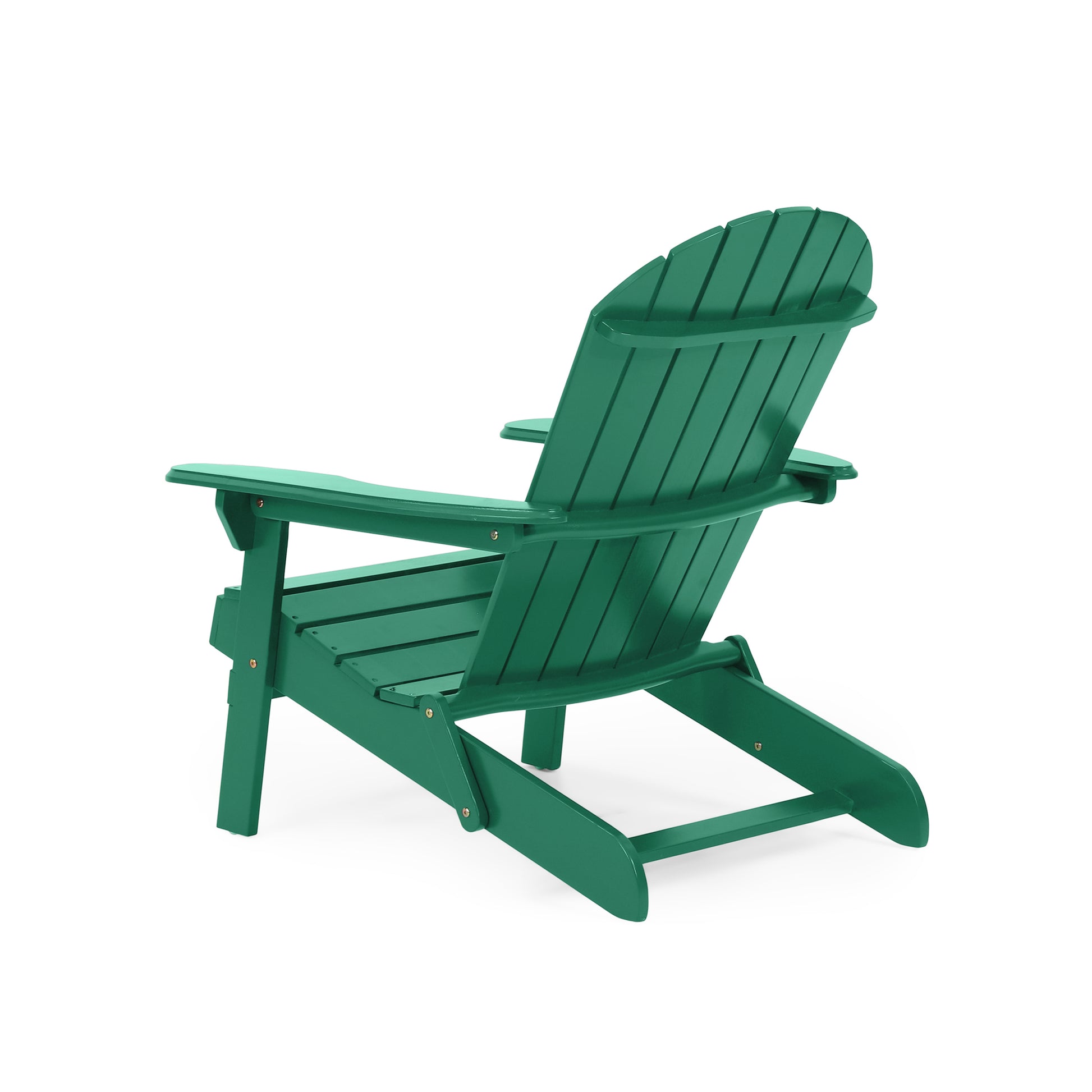 Malibu Adirondack Chair Dark Green Acacia Wood