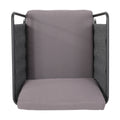 La Jolla Chair Dark Grey Woven Rope