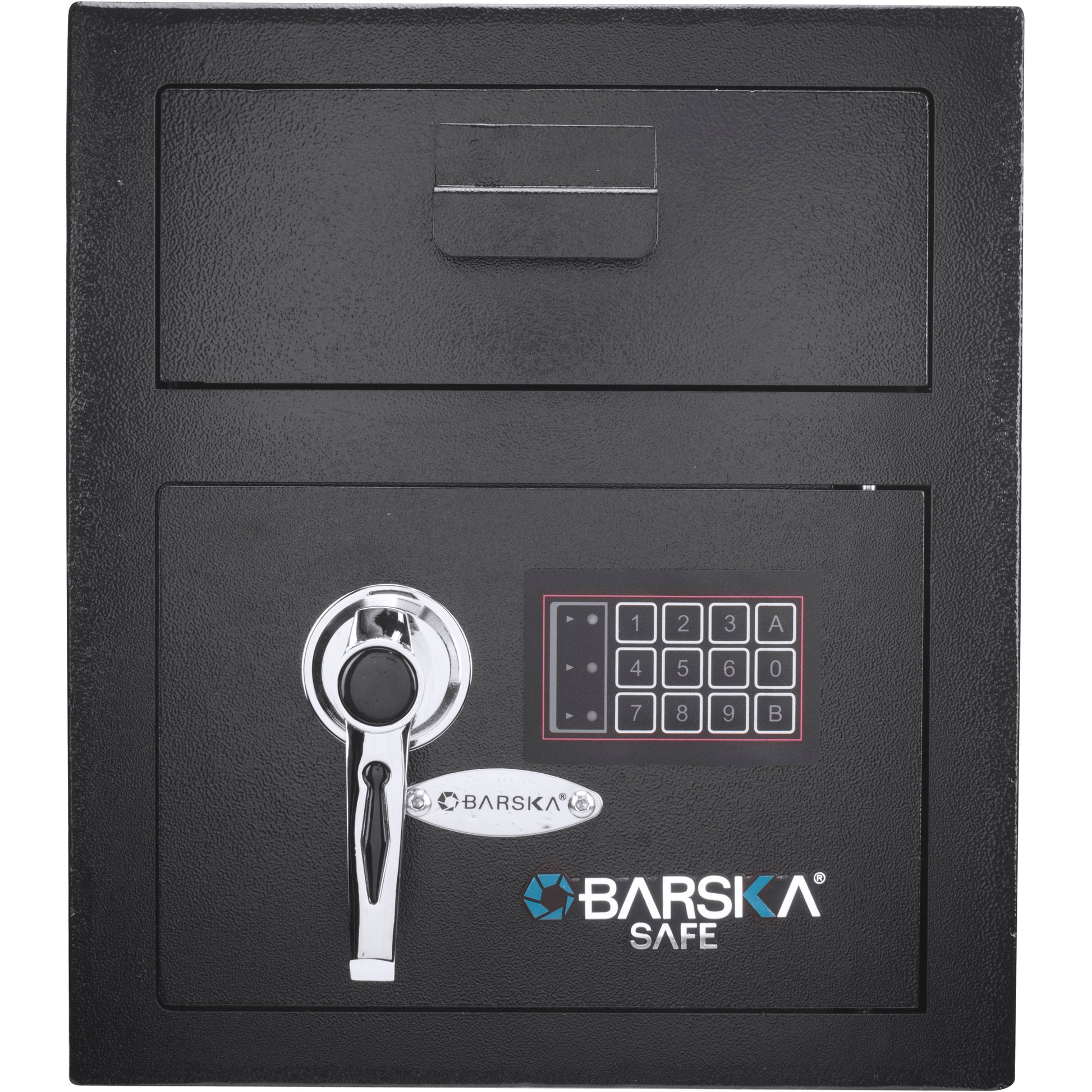 0 72 Cu Ft Keypad Depository Safe Black Steel