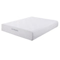 Eastern King Size Mattress With High Density Memory Foam, White White Foam King