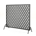 Fire Screens Black Iron