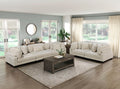 1Pc Modern Living Room Furniture Modular Corner Seat Plush Beige Corduroy Fabric Upholstery Plywood Frame, Matching Pillows Beige Wood Primary Living Space Modern Plywood 1 Seat