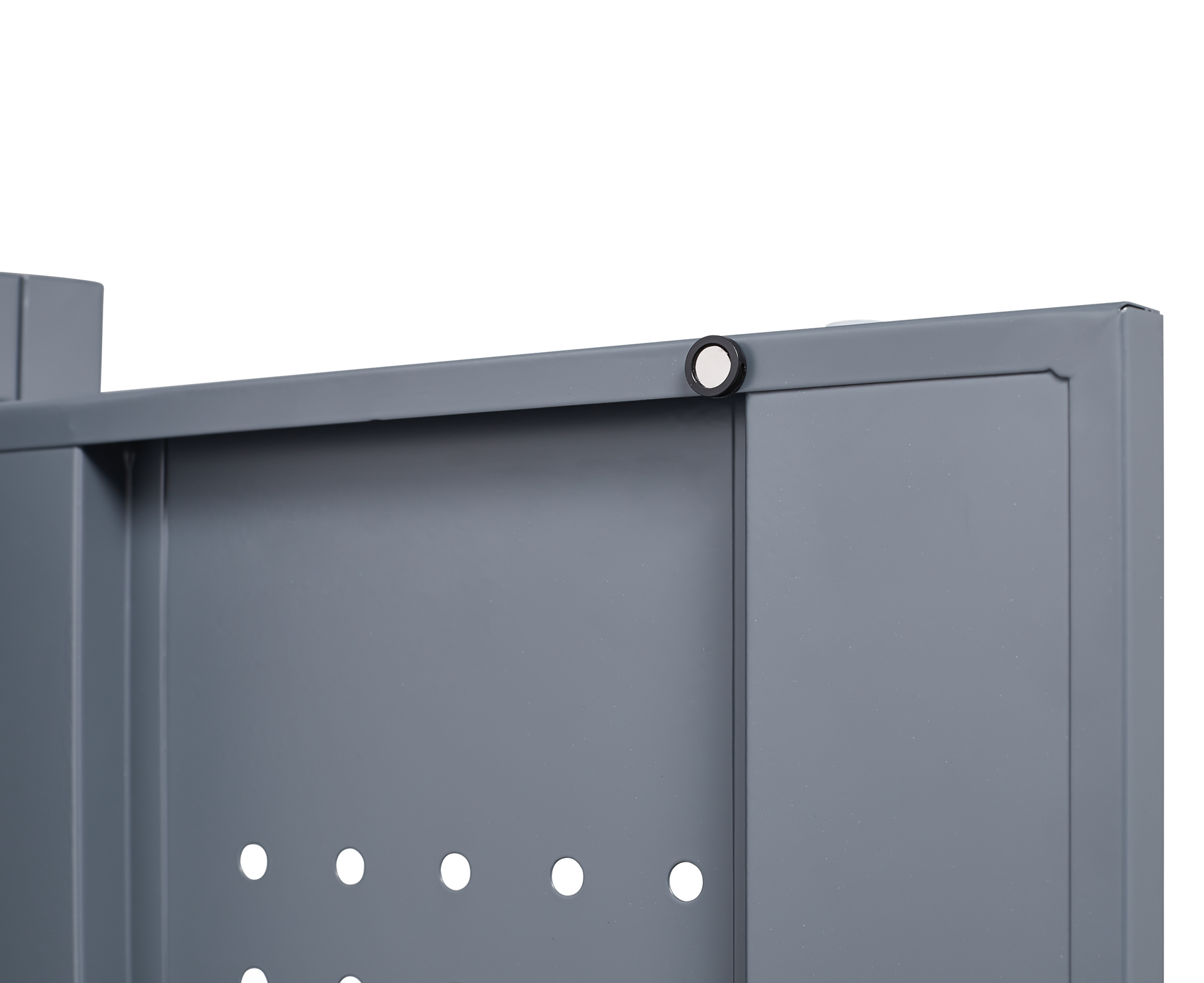 Metal Storage Cabinets, Cleaning Tool Cabinet With Locking Door, Tall Broom Tool Organizer And Storage, Large Storage Cabinet For Kitchen, Pantry, Office, Shop 3 4 Shelves Grey Door Locks Modern Metal
