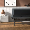 Btx4 Twin Xl Adjustable Bed Base With Head And Foot Position Adjustment Box Spring Not Required Twin Xl Black Grey Steel