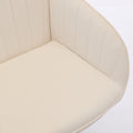 Ty Office Chair Beige Velvet