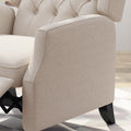 Recliner Beige Fabric