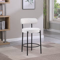 Modern Counter Height Stools Set Of 2, Uphsoltered 26
