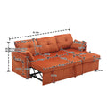 United Modular Sectional Sofa L Shaped Modular Couch With Reversible Chaise Modular Sofa Sectional Couch With Storage Seats Orange Velvet 3 Seat
