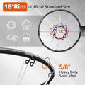 Basketball Double Spring Solid Rim, 18