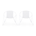 Georgia Chair Set Of 2 White Iron