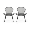 Nevada Chair Mp2 1Ctn 2Pcs Matte Black Iron