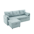 United Modular Sectional Sofa L Shaped Modular Couch With Reversible Chaise Modular Sofa Sectional Couch With Storage Seats Mint Green Chenille 3 Seat