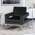 Arm Chair Black Velvet