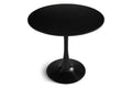 Round Dining Table Small Black Kitchen Table 31.5