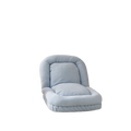 Triple Fold Down Sofa Bed,Blue Blue Metal Cotton Metal